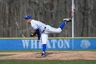 Baseball vs Emerson  Wheaton College Baseball vs Emerson College. - Photo By: KEITH NORDSTROM : Wheaton, Baseball